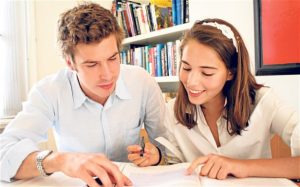 home-tutoring-stock-image